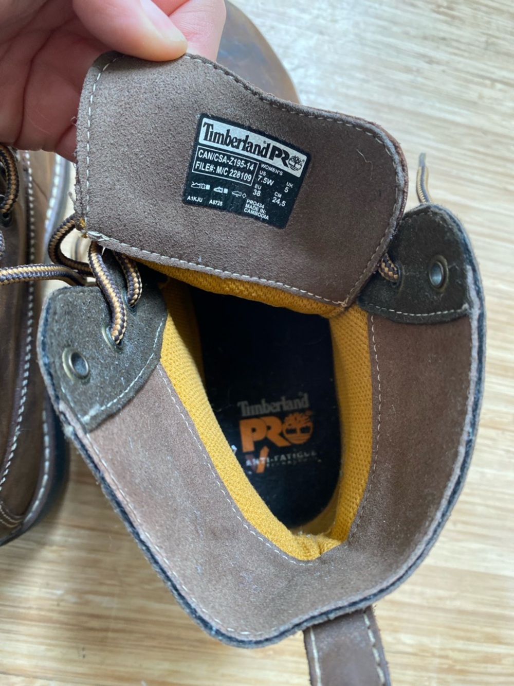 Timberland Womans Work Boots - Picture 4 of 8